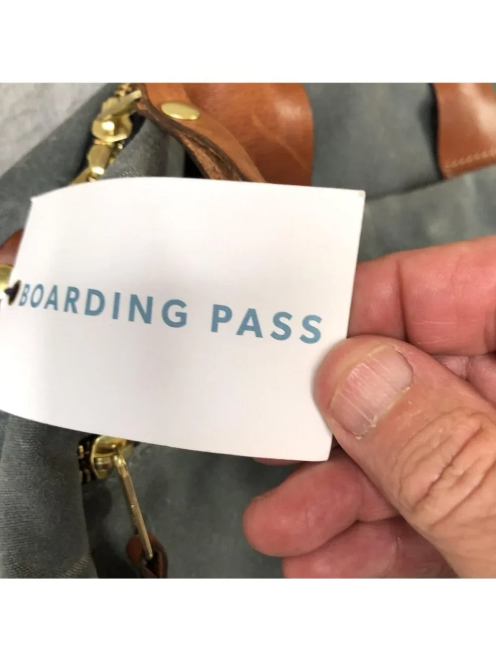 Boarding Pass Gray 16